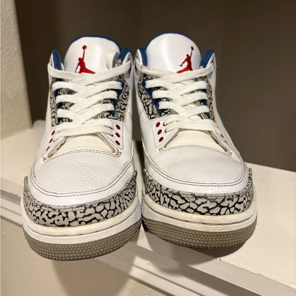 Air Jordan 3 Retro True Blue 2011 Size 9 Hypebeast Kicks Lifestyle 136064-104 - Picture 9 of 13